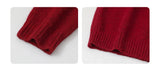 CHIC VEN Women Sweaters Solid Loose Pullovers New V-neck Knitwear Knitted Jumpers Female Top Fashion Woman Autumn Winter 2024