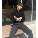 Replica Luxury Sweaters Men Sweater Jersey Korean Reviews Many Clothes Knitwear Cardigan Autumn Men's Clothing Mens Coat Hırka