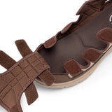 FitVille Summer Men's Wide Width Casual Diabetic Sandals, Lightweight Open Toe Sandals Built-in Arch Support, Effective Foot Pain Relief for Plantar Fasciitis, for Wide & Swollen Feet