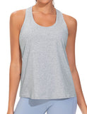 THE GYM PEOPLE Women's Racerback Workout Tanks Tops Sleeveless Running Athletic Yoga Shirts
