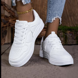 Fashion Women Casual Shoes Breathable Walking Flat Shoes Sneakers White Female Footwear Sports Running Outdoor Walking For women