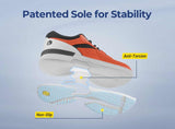 FitVille Men'S Wide Pickleball & All Court Tennis Shoes Lightweight Slip-Resistant Athletic Sneakers With Arch Support For Plantar Fasciitis Men'S Shoes Casual Sneakers Autumn Gym Clothes