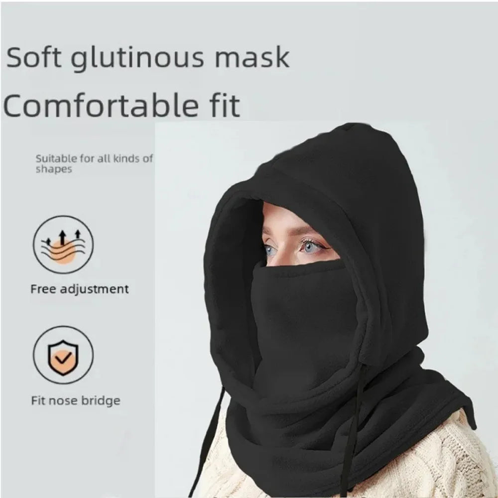 Winter Balaclava Gloves Socks 3PCS Set, Thermal Skiing Hiking Gear for Men Women, Cold Weather Face Mask Christmas Gift