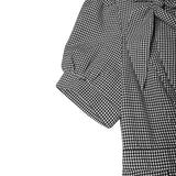 Women Summer Plaid Dress ZANZEA Elegant O Neck Short Sleeve Work Midi Sundress Woman Stylish A Line Holiday Robe Loose Dresses