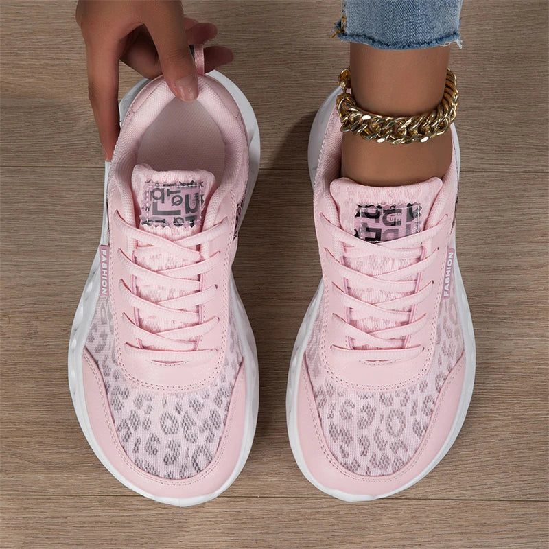 Wide Toe Women's Walking Shoes Pink Barefoot Sneakers For Women Flat Sneakers Comfy Non-slip Casual Sports Shoes Women Trainers