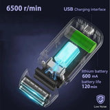 Professional Foil Electric Shaver for Men – Rechargeable, Waterproof, LED Display, Beard Trimmer, USB Charging, Portable Grooming Tool