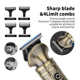 HIENA Beard Trimmer for Men Electric Razor Shaver Cordless Hair Clipper Shaving Kit for Mustache Body Nose Ear Hair Cordless