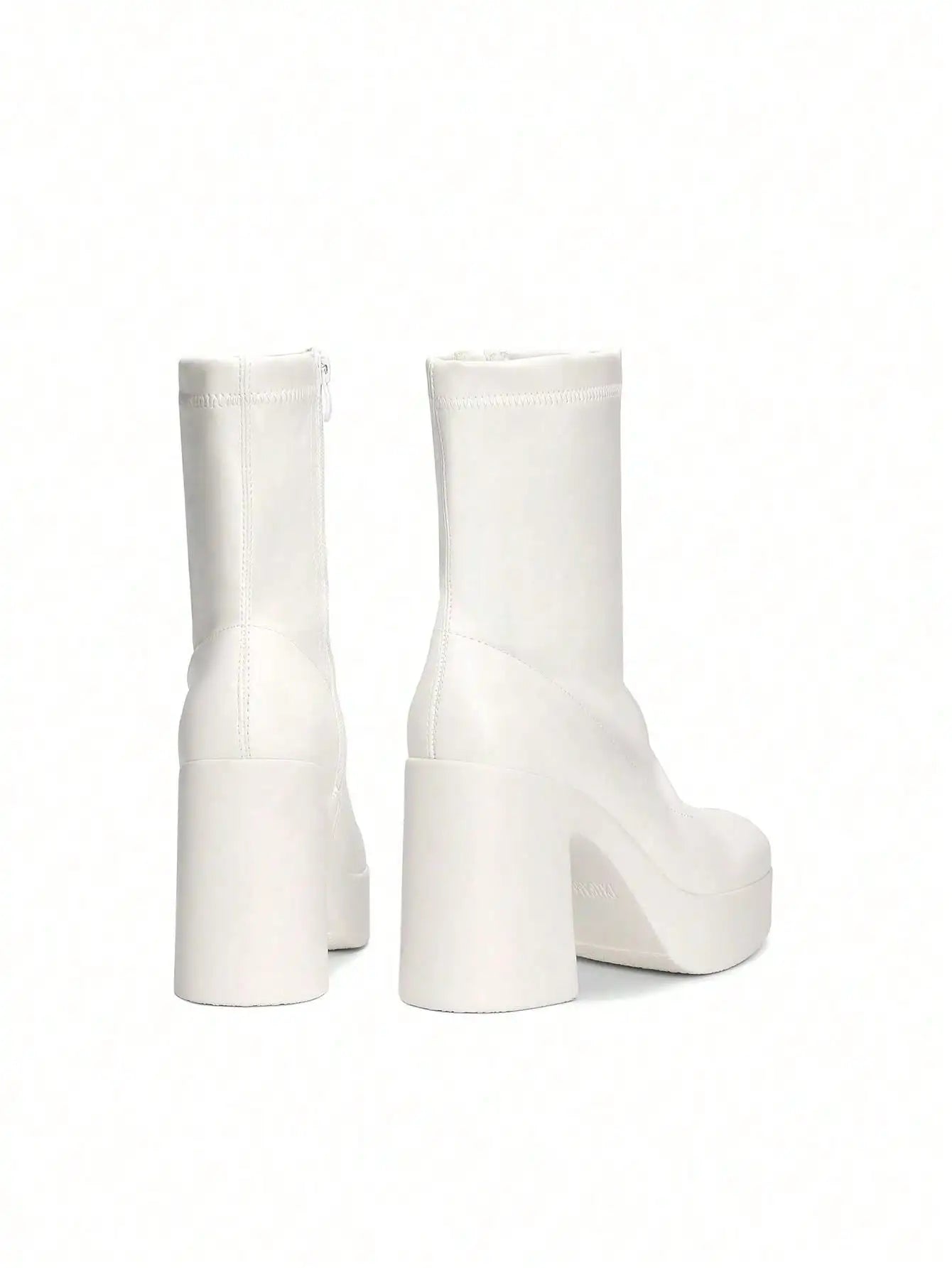 Women's Chunky Platform Ankle Boot High Block Heels Square Toe Lightweight Comfort Party Dress Booties Shoes For Women sx2308109273973634
