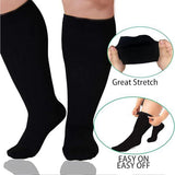 5 Pairs 2XL 3XL 4XL Plus Size Compression Socks Nurse Compression Socks Sport Ladies Men Women Running