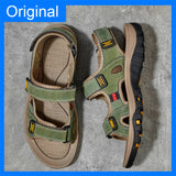 Mens Sandals Soft Non Slip Soles Outdoor Water Hiking Shoes Mesh Quick Drying Breathable Casual Walking Summer Sandals Man