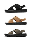Brand Classic Mens Sandals Summer Genuine Leather Sandals Men Outdoor Casual Lightweight Sandal Fashion Men Sneakers