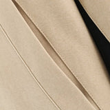 High Quality Chic Khaki Stand Collar Zipper Jackets 2026 Casual Long Sleeve Outerwear Female Fashion Loose Coats For Woman