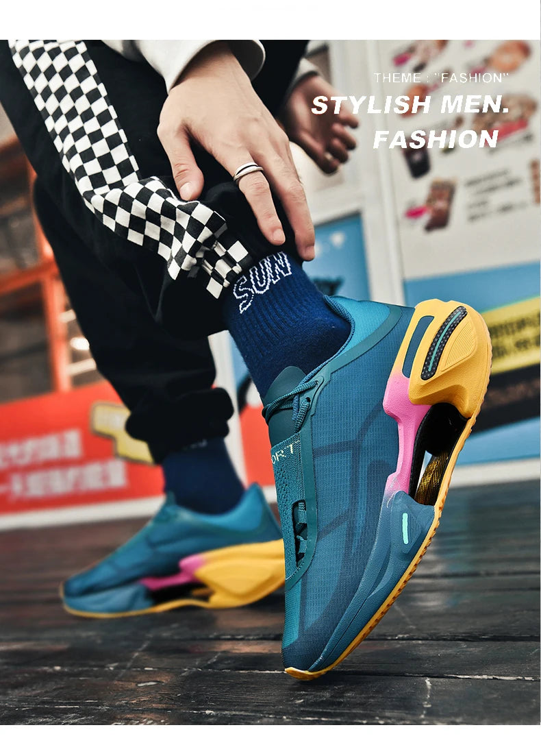 Men Shoes Sneakers Male Tenis Luxury Shoes Mens Casual Trainer Race Breathable Fashion Loafers Running Shoes for Men