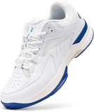 FitVille Men'S Wide Pickleball & All Court Tennis Shoes Lightweight Slip-Resistant Athletic Sneakers With Arch Support For Plantar Fasciitis Men'S Shoes Casual Sneakers Autumn Gym Clothes