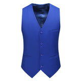 Vest for Men 17 Colors Solid Color Slim Single Breasted Waistcoat Business Fashion Casual High Quality Men Clothing Suit Vests