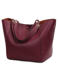 Pahajim Handbags for Women Large Tote Bag PU Leather Waterproof Handbags Shoulder Bag Womens Top Handle Bag for Work Shopping Ba