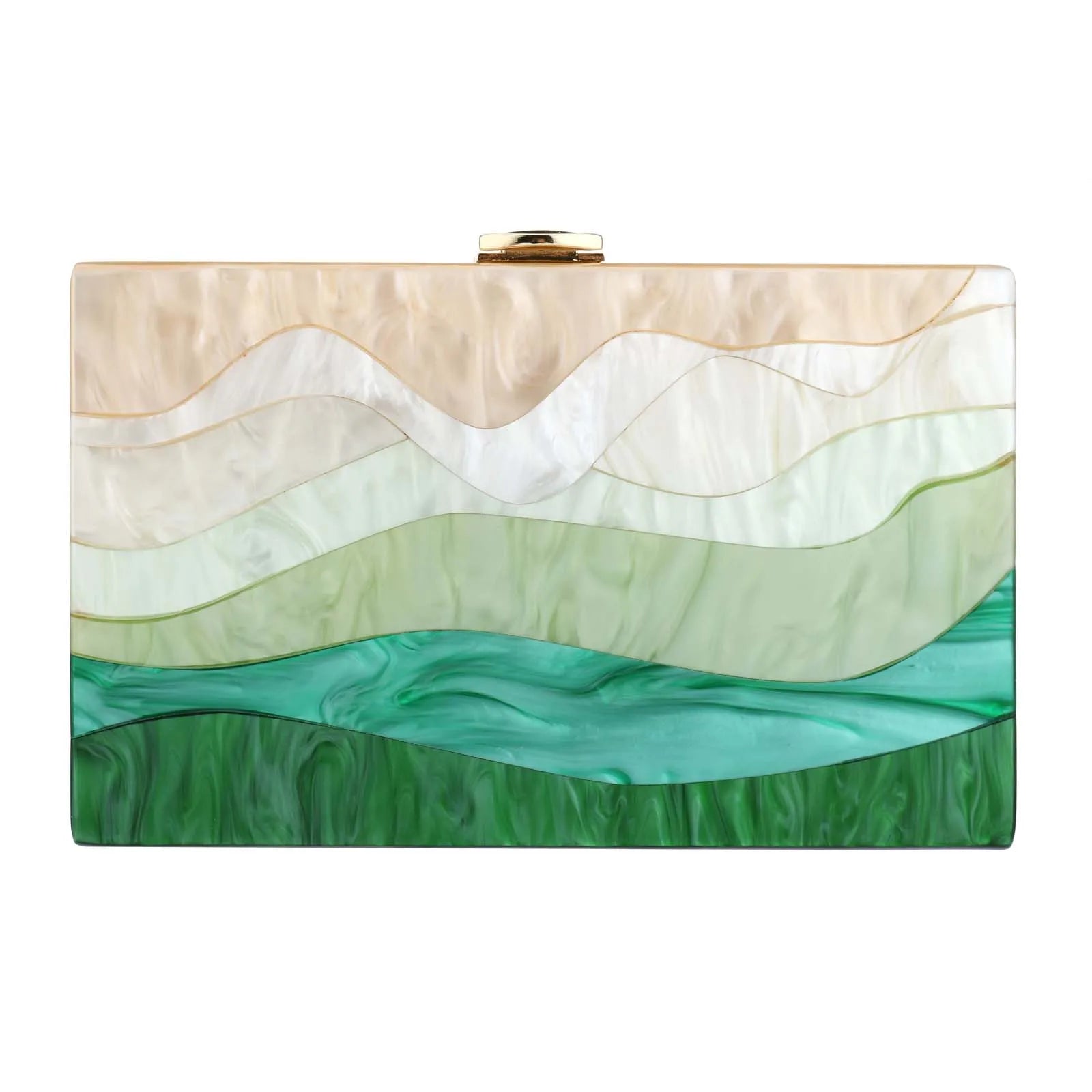 Acrylic Chain Handbag Box Clutch Evening Bags Luxury Wedding Women Dinner Dress Purses Ladies Chic Party Shoulder Crossbody Bags