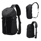 Ozuko Chest Bag Cross Bag Men Waterproof USB Man Crossbody Bag Anti-Theft Short Travel Messenger Sling Fashion Designer