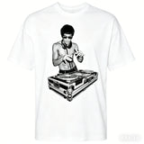 DJ Lee Inspired by Bruce T-shirt Funny Tony Stark Kung Fu Movie Fan Gift T-shirt