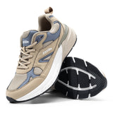 FitVille Newest Walking Shoes for Men Wide Width Sneakers with Arch Support for Flat Feet Heel Pain Relief Plantar Fasciitis