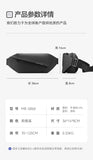 Mark Ryden Men's Handbag Man Belt Pouch Sports Casual Cycling Small Waist Pack Crossbody Bag Shoulder Bag Men's Crossbody Chest