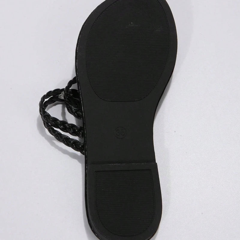 Women's Sandals Flat Sandals Fashion Soft-soled Sandals New Non-slip Sandals for Summer Light Casual Shoes 2025