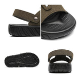 Brand Classic Mens Sandals Summer Genuine Leather Sandals Men Outdoor Casual Lightweight Sandal Fashion Men Sneakers