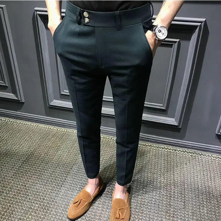 2026New Spring Autumn Fashion Men's Business Trousers Male Casual Straight Pants S31 Men Dress Pants