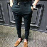 2026New Spring Autumn Fashion Men's Business Trousers Male Casual Straight Pants S31 Men Dress Pants