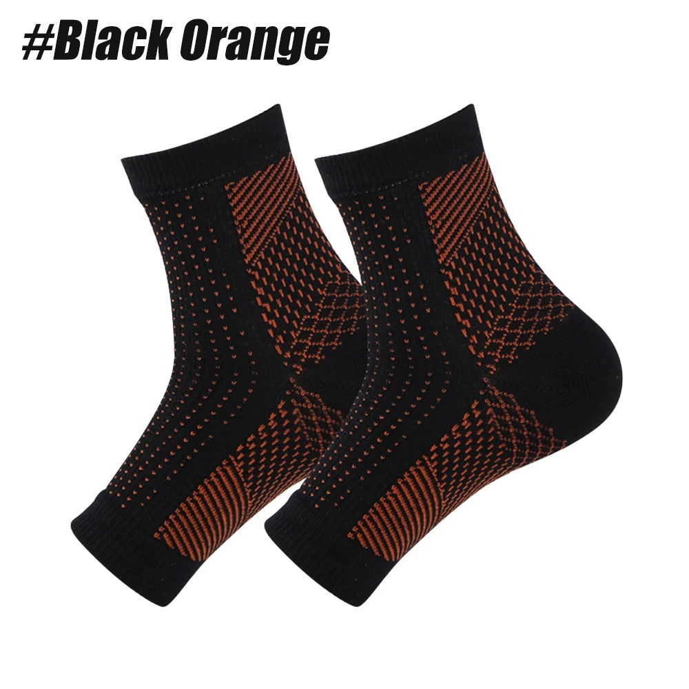 Soothe Compression Socks for Men Women Neuropathy Pain Ankle Brace Plantar Fasciitis Swelling Relief Sports Socks