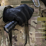Men and Women Touchscreen Motorcycle Gloves Ice Silk Breathable Non-Slip Skeleton Full-Finger Tactical Gloves