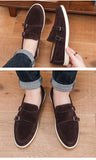 Fashion Men's Casual Shoes Suede Leather Men Classic British Style Tassels Loafers Moccasins Mens Outdoor Driving Flats