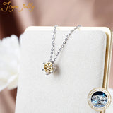JoyceJelly Moissanite Jewelry Set With 1CT D Color VVS 3EX moissanite stone pass diamond test Wedding Luxury Fine Jewelry gift