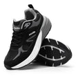 FitVille Newest Walking Shoes for Men Wide Width Sneakers with Arch Support for Flat Feet Heel Pain Relief Plantar Fasciitis