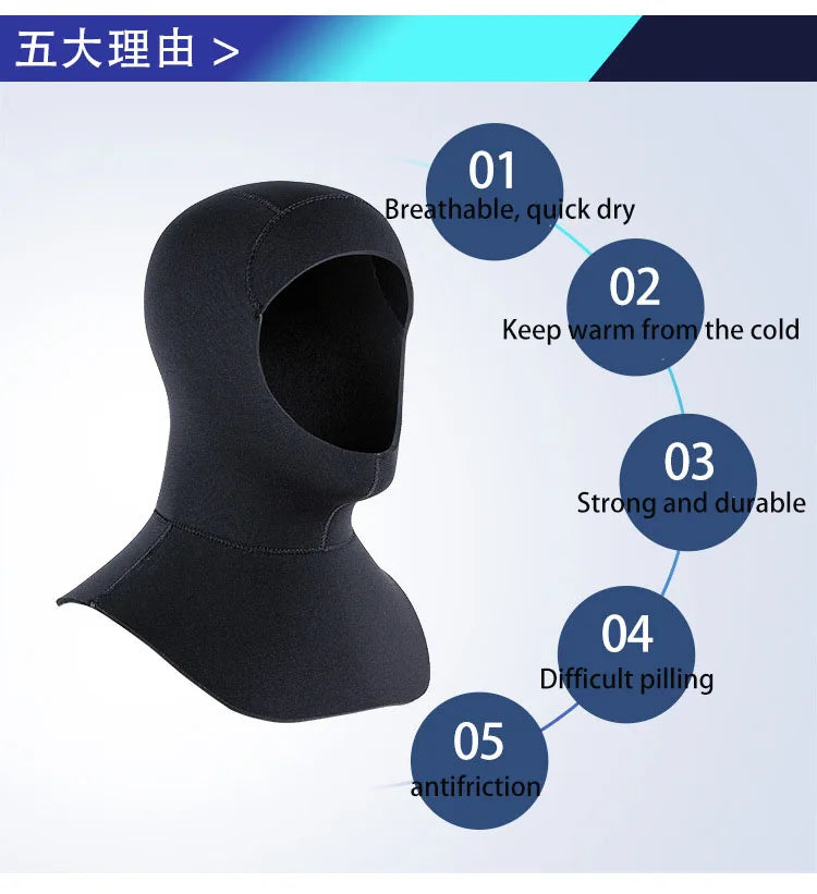 Diving Gloves Socks Head Covers Diving Equipment Wear-resistant Prevent Punctures And Keeps Warm Beachcombing Protective Gear