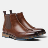 Chelsea Boots Men Comfortable Brand Fashion 2026 ankle boots men