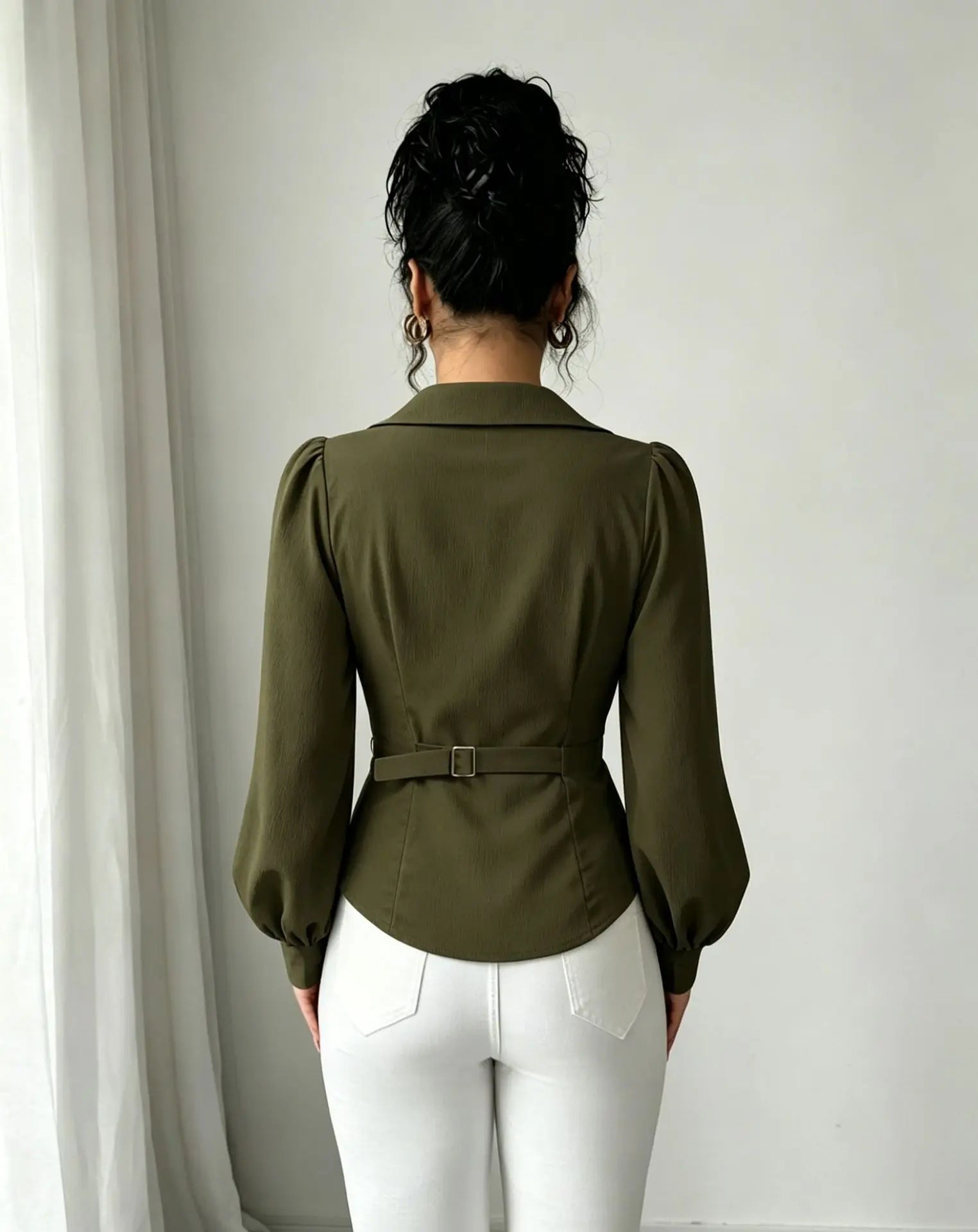 Fashion women Blouses and Shirts White Long Sleeve Blouse 2026 New Spring Autumn Basic Tops Chic Women's Shirt for Women office