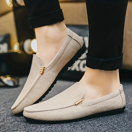 [Men's Classic Loafers] Men's Fashion Trendy Classic Versatile Loafers, Suitable for Business Travel And Daily Commute, Ideal As Birthday And Christmas Gifts