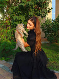 KUXA Chiffon Tulle Pleat Evening Dress Customized Woman Party Dresses Ankle Length Mermaid Formal Prom Gowns For Woman New 2026