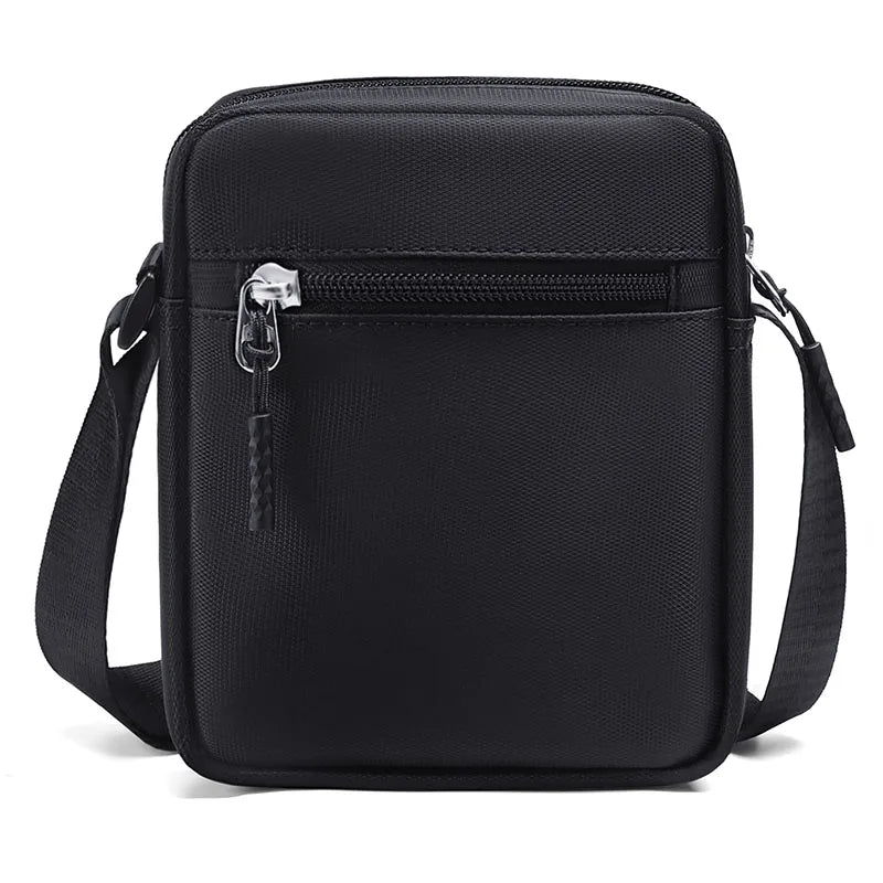 GOLF Mini Shoulder Bag Man Crossbody for Men Black Cross Bag Casual Slim Oxford Small Cell Phone Sling Messeng Bag Lightweight