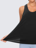 THE GYM PEOPLE Women's Racerback Workout Tanks Tops Sleeveless Running Athletic Yoga Shirts