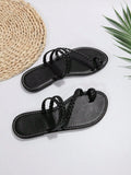 Women's Sandals Flat Sandals Fashion Soft-soled Sandals New Non-slip Sandals for Summer Light Casual Shoes 2025