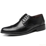 Large size fashionable men's office formal shoes low cut daily comfortable pointed multifunctional men's wedding men's shoes