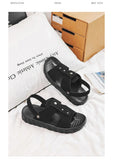 Brand Classic Mens Sandals Summer Genuine Leather Sandals Men Outdoor Casual Lightweight Sandal Fashion Men Sneakers