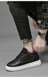 High Quality Men Sneakers Elevator Shoes for Men Fashion Casual Shoes Comfortable Leather Sports Shoes Height Increase 6/8/10cm