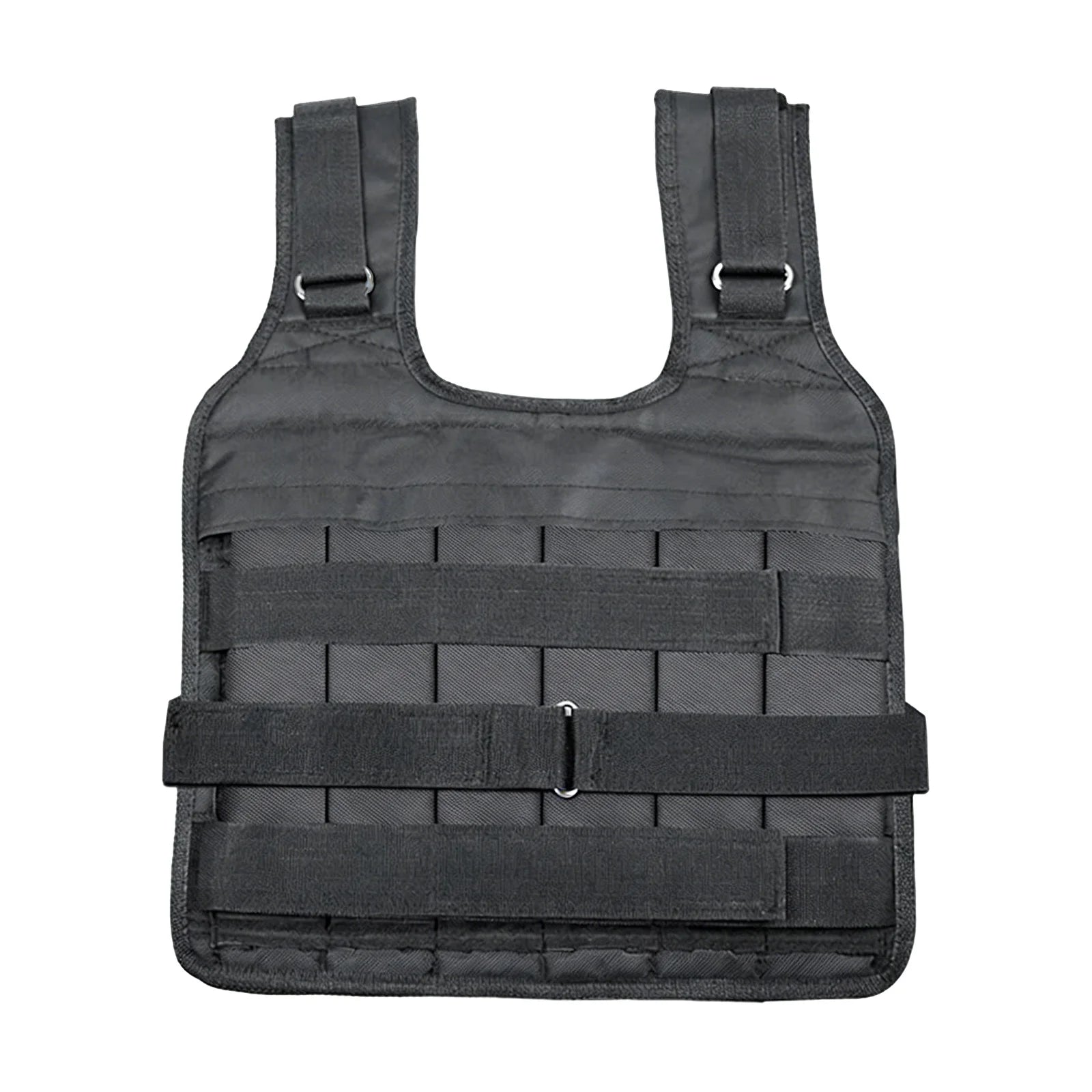 Adjustable Weighted Vest Shell Only 2.2-110lbs, Workout Vest for Progressive Overload Training, Empty Shell Fitness Gear for Runners Athletes