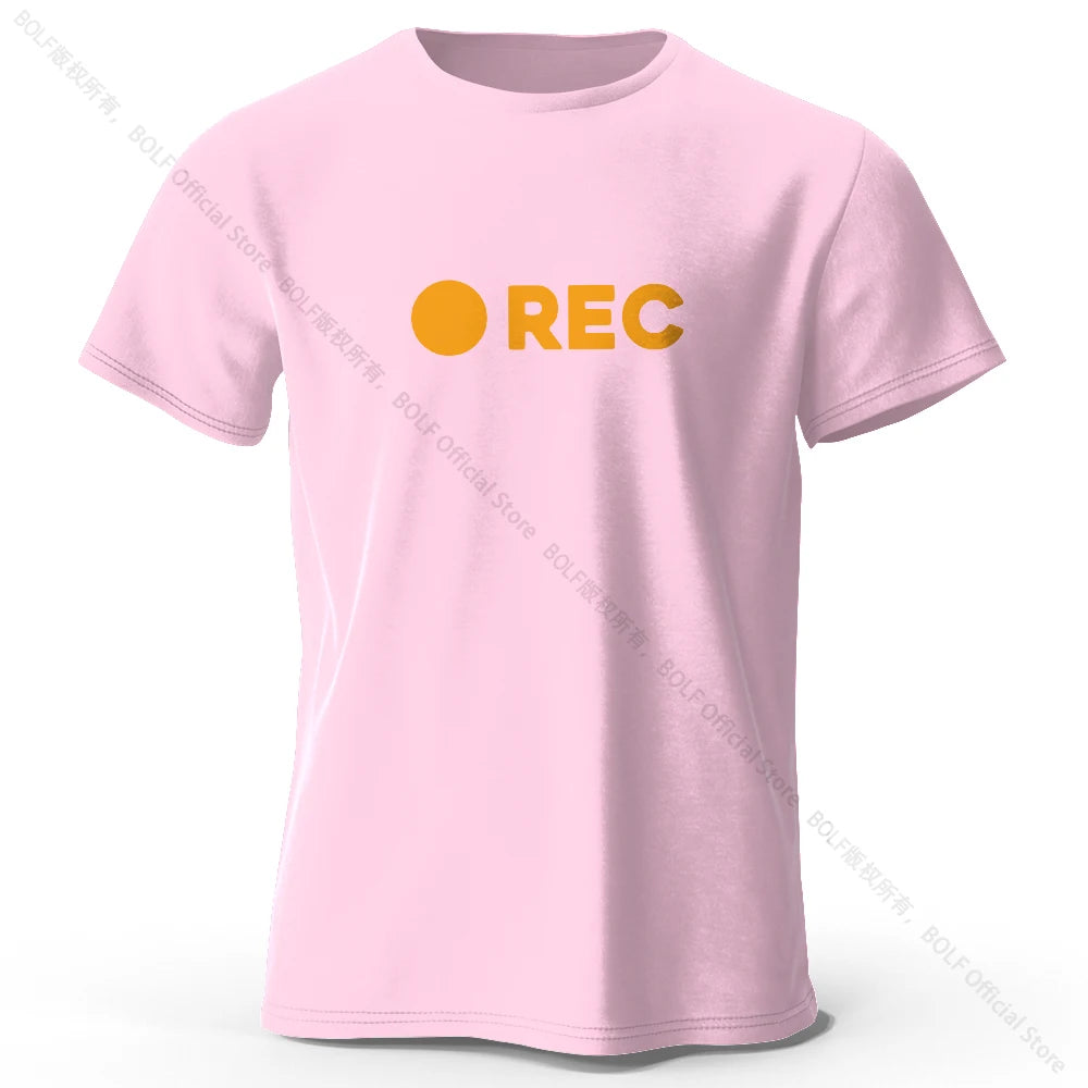 REC Printed Essential Wardrobe 100% Cotton T-Shirt, Soft & Breathable Round Neck Short Sleeve Tee for Men & Women