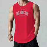 ONE MORE REP Men's Muscle Vests Summer Mesh Breathable Gym Clothing Fitness Sleeveless T Shirt Quick Dry Sports Tank Tops