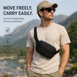 Outdoor MOLLE Tactical Waist Bag for Men Outdoor Multi Functional Nylon Sports Waist Bag for Hiking, Hunting, Running, Cycling, Assault Combat Waistpack