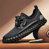 New Trend Man Hiking Shoes Lightweight Soft Mesh Flats Comfortable Non-slip Sneakers Outdoor Casual Sports Shoes Men's Trainers